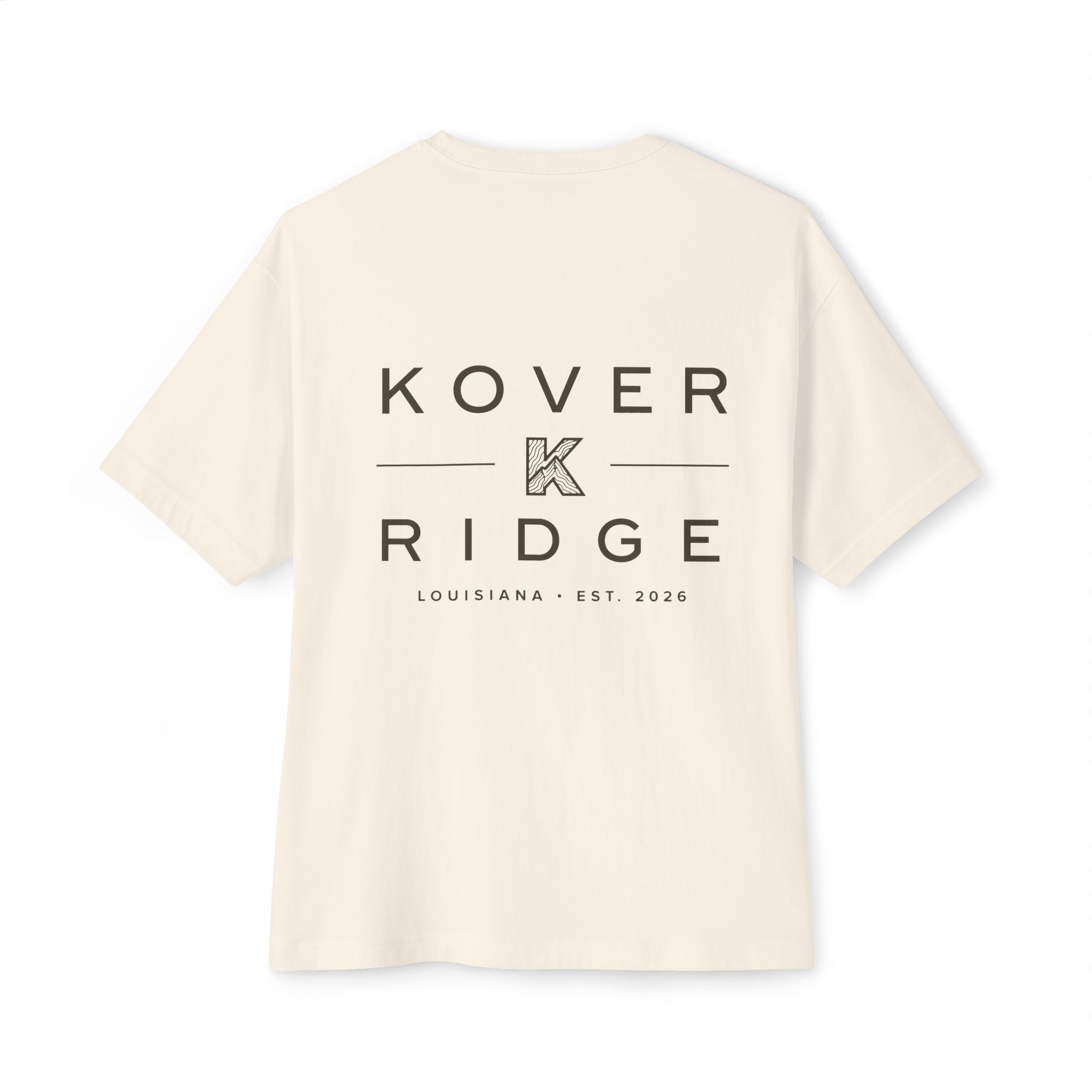 Kover Ridge Unisex Oversized Boxy Tee