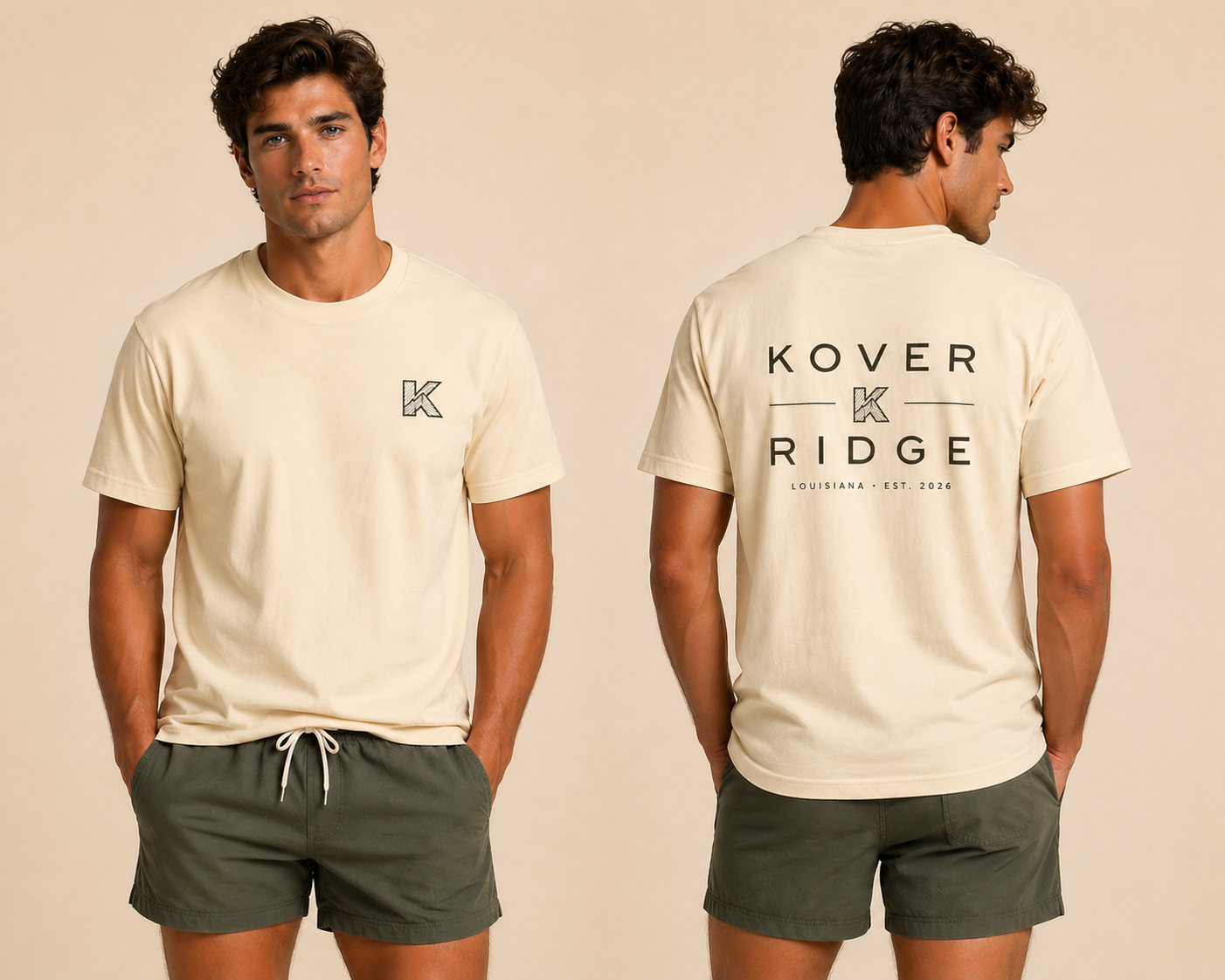 Kover Ridge Unisex Oversized Boxy Tee
