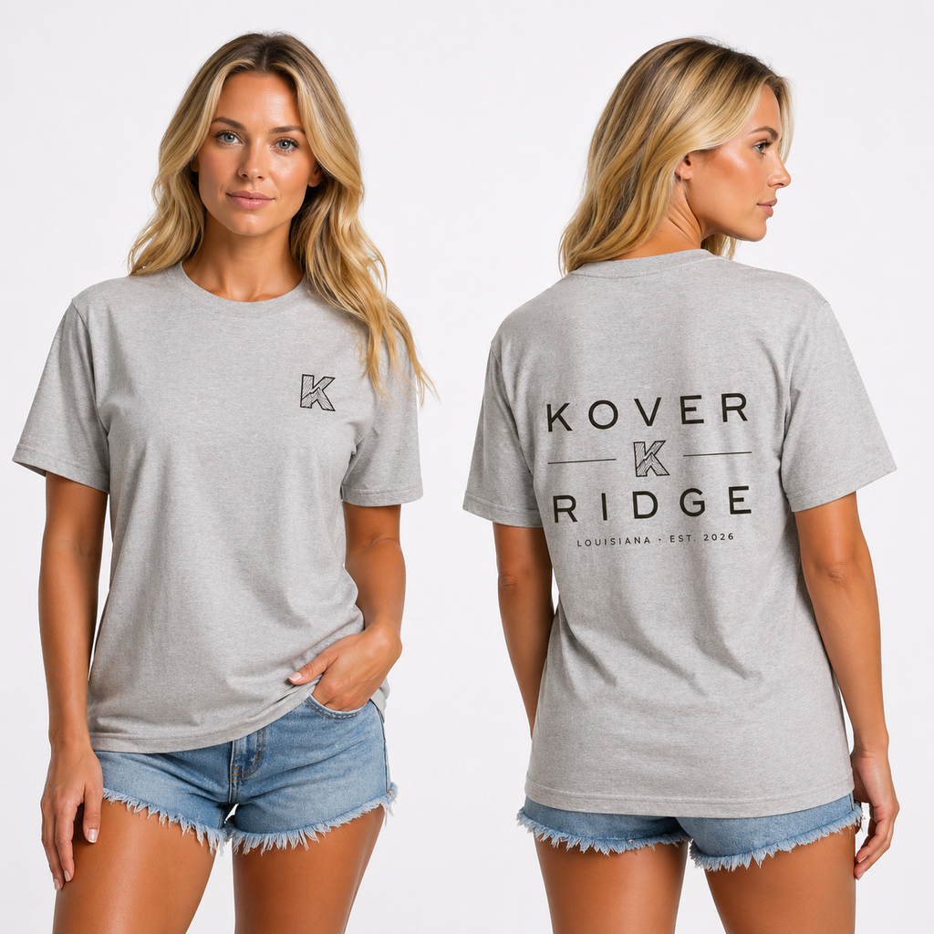 Kover Ridge Unisex Oversized Boxy Tee