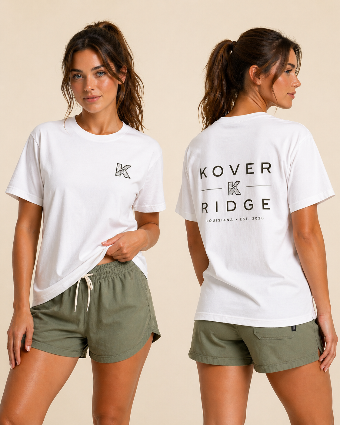 Kover Ridge Unisex Oversized Boxy Tee