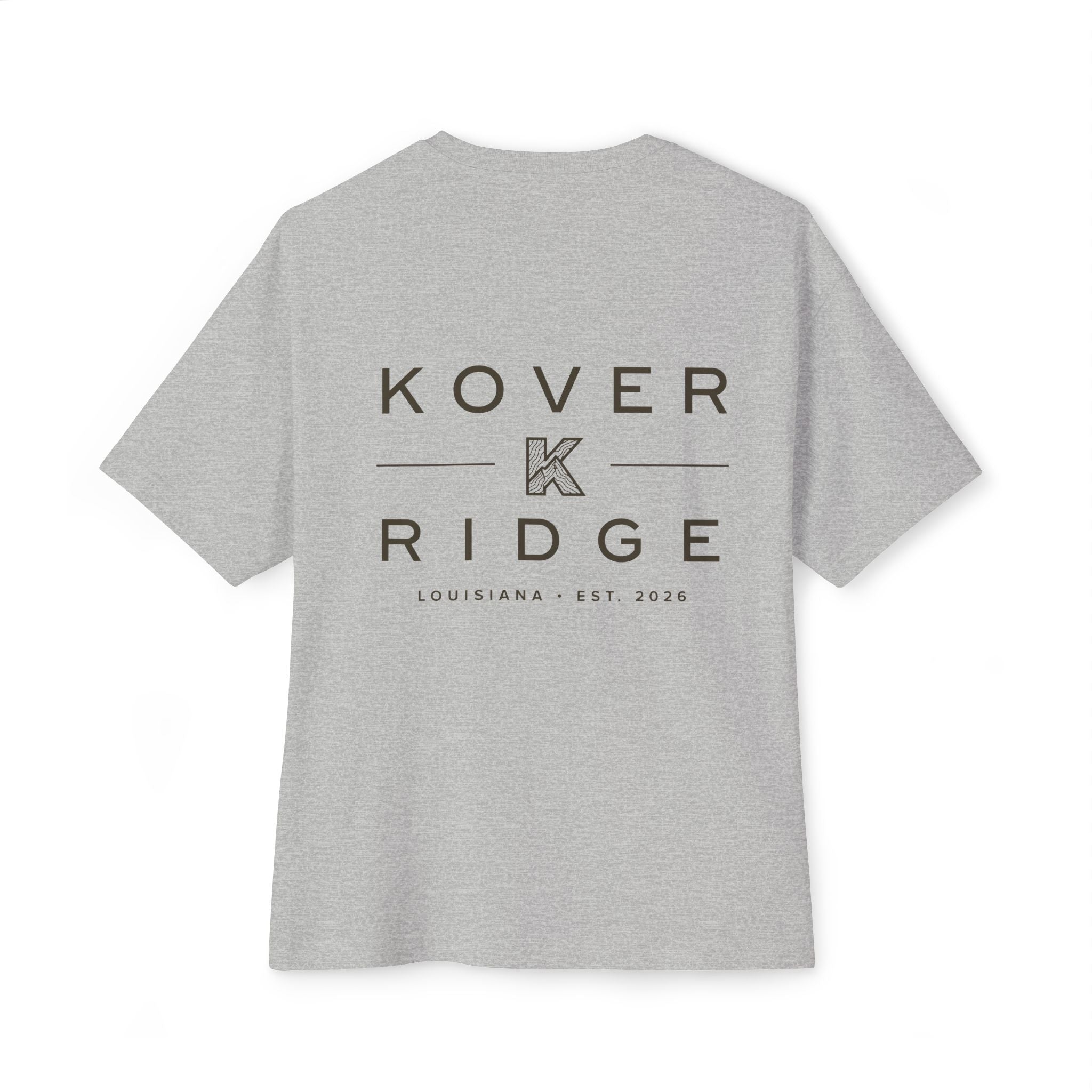 Kover Ridge Unisex Oversized Boxy Tee
