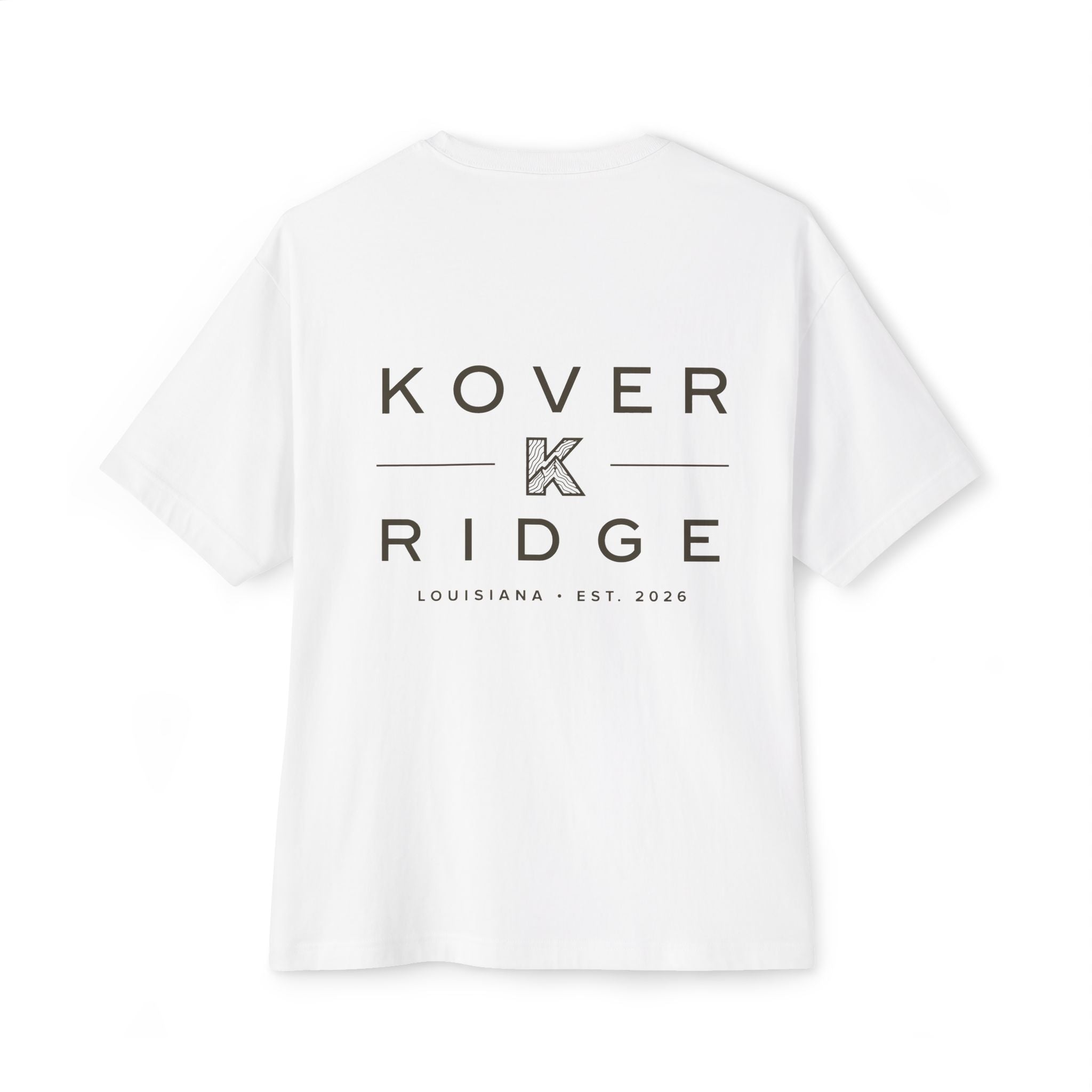 Kover Ridge Unisex Oversized Boxy Tee